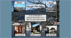 Desktop Screenshot of gites-vallouise-ecrins.fr